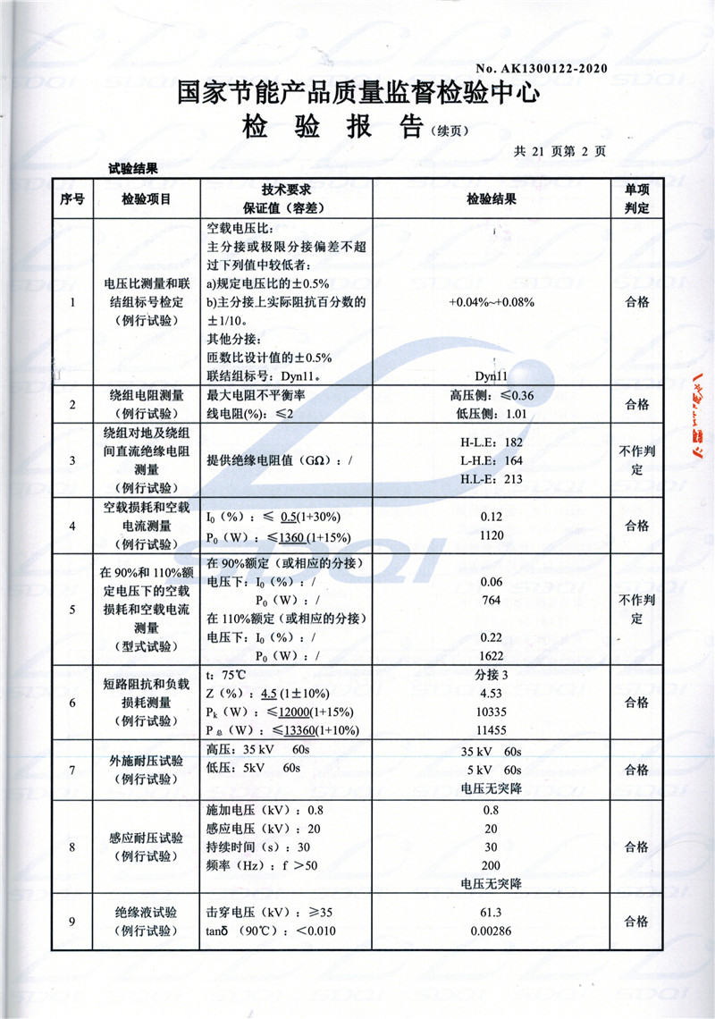高低压试验报告-S11-1250新平新平新平油浸式变压器-2.jpg